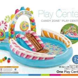 57149NP Candy (IND*189) Zone Play Centre With Pump Inflatable Swimming Pool-30