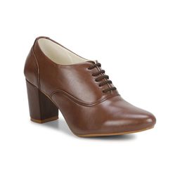 Ishransh Women Casual Block-Heeled Regular Boots-image-29