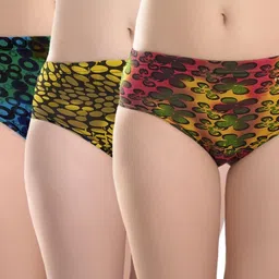 EverRich Set Of 3 Hipster Mid-Rise Briefs-picture-11