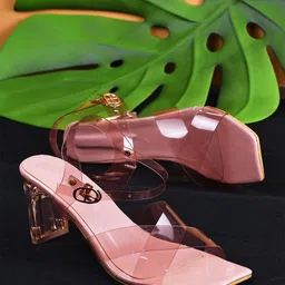 JM Looks Fashion Comfortable Sole Heel Sandals For Womens & Girls-picture-30