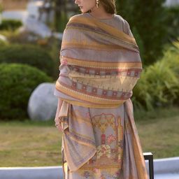 SHREE LAXMINARAYAN EXPORT Ethnic Motifs Printed Straight Kurta With Trouser & Dupatta image 2