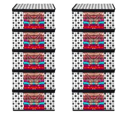 AMAK INC Black Fabric Multi-Utility Wardrobe Organisers-picture-30