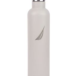 Nautica Off White & Black Printed Stainless Steel Smart Vacuum Water Bottle-750ML-image-88