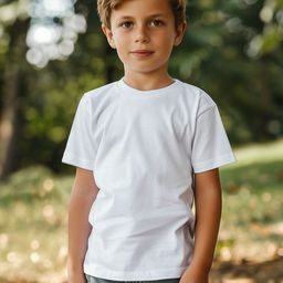 Trendyol Girls Solid Cotton T-shirt-image-68