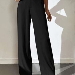 BROADSTAR Women Smart High-Rise Easy Wash Trousers-image-54