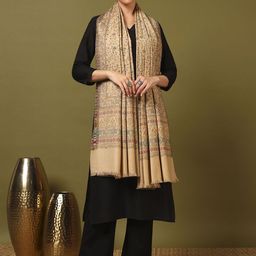 Kala Maison Women Floral Woven Design Shawl-picture-33