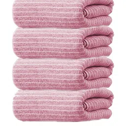 Black gold Pink Towel Set-image-80