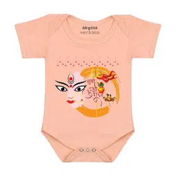 Arvesa My First Navratri Printed Bodysuit-image-23
