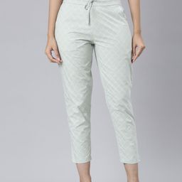 TWIN BIRDS Women Printed Trousers-image-94