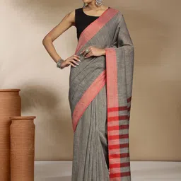 Anouk Rustic Woven Design Saree-picture-5