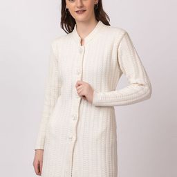 TWENTY ME Women Cable Knit Longline Cardigan-image-55