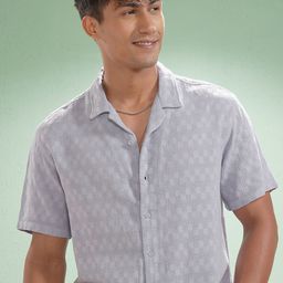 HIGHLANDER Men Comfort Opaque Casual Shirt-picture-47