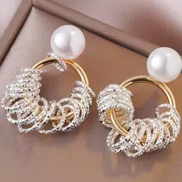 SZN Circular Drop Earrings-19