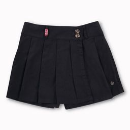 Gini and Jony Girls Pure Cotton Above Knee Skort Skirt-image-49