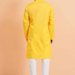 SG LEMAN Men Regular Kurta with Pyjamas image 3