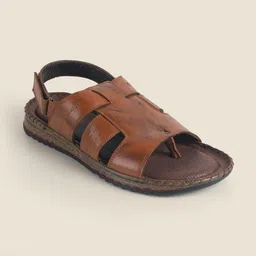 Metro Men Leather Comfort Sandals-picture-32