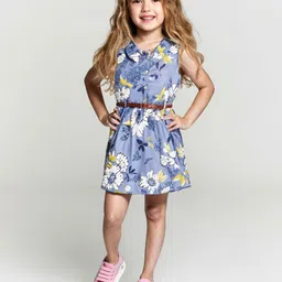 Lil Lollipop Floral Print Fit & Flare Dress-picture-14