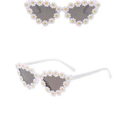 SHOP FRENZY Unisex Kids Cateye Sunglasses with UV Protected Lens-15