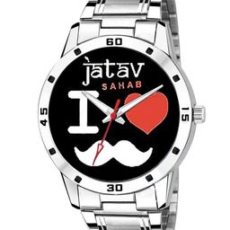 TARIDO Men Printed Dial & Bracelet Style Straps Analogue Watch 6AA-12