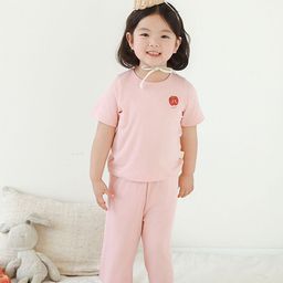 LULU & SKY Girls T-shirt & Trousers Night suits-picture-24