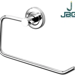 Napkin Hanger Ring for Bathroom, Wash Basin & Kitchen Pack of 1 Chrome Towel Holder-image-19