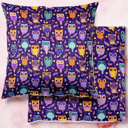 ArtzFolio Multicoloured Set of 2 Square Cushion Covers-4