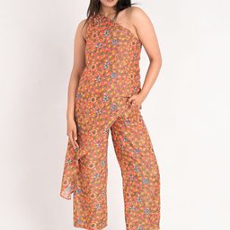KIZI Women Printed Top with Trousers-image-50