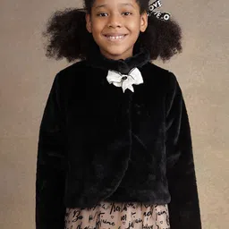 One Friday Girls Open Front Jacket-image-59