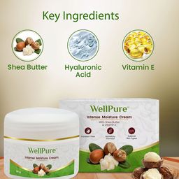 wellpure Intense Moisture Cream With Vitamin E & Hyaluronic Acid- 30 g image 5