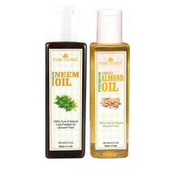 Park Daniel Set Of 2 Neem Oil & Almond Oil - 100 ml Each-57