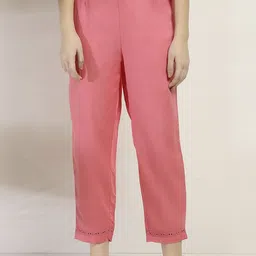 Rangriti Women Mid-Rise Trousers-image-47