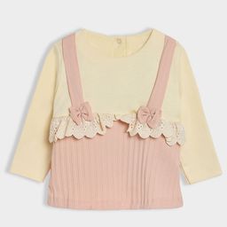 MiArcus Infant Girls 6 Pcs Pure Cotton Baby Apparel Gift Set image 2