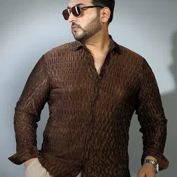 Instafab Plus Men Comfort Opaque Casual Shirt-image-58