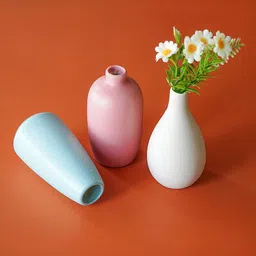 Ekhasa 3-Pcs Mini Ceramic Bud Vase-19