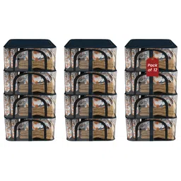 Kuber Industries Navy Blue Set of 6 Regular Drawer Organiser Organisers-18