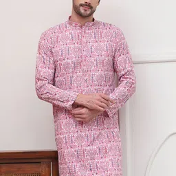 Anouk Men Floral Embroidered Floral Kurta-picture-50