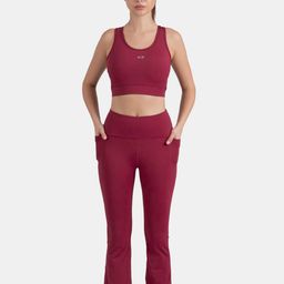 STRCH Women Solid Ankle Length Sports Tights-image-15
