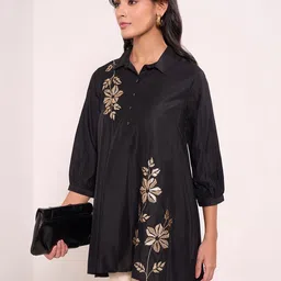 RANGMANCH BY PANTALOONS Shirt Collar Tunic-picture-55