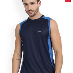 FTX Pack Of 2 Colourblocked Sleeveless Breathable Gym Vests 709-3_709-10-S-picture-24