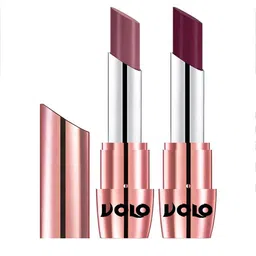 VOLO Set Of 2 Creme Matte Lipstick - 3.5 g Each - Plum 636 and Wine 647-11