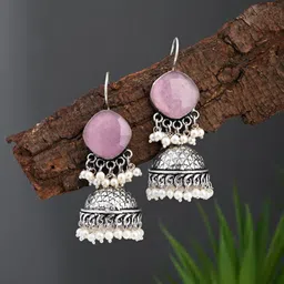 Anvik Contemporary Jhumkas Earrings-15