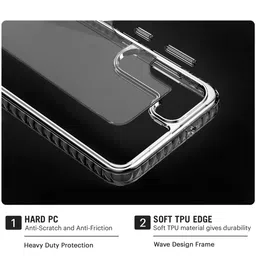 DailyObjects Stride 2.0 Clear Samsung Galaxy S23 Plus Back Case image 4