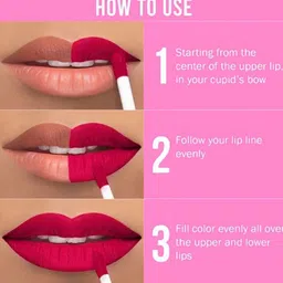 FOPE Set Of 4 Pout Perfect Matte Liquid Lipstick - 4 ml Each - 06-10-11-12 image 3