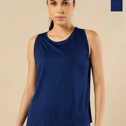 CULT Pack of 2 Crew Neck Moisture Wicking Tank Tops-image-21