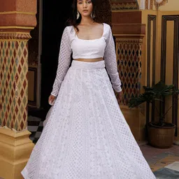 Ragavi Ready to Wear Lehenga & Blouse With Dupatta image 5