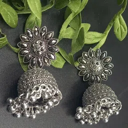 TISHUL JEWELS Classic Jhumkas Earrings-24