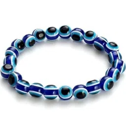 Divine souvenirs Unisex Artificial Beaded Elasticated Bracelets-43