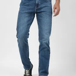 Numero Uno Men Regular Fit Light Fade Mid-Rise Medium Shade Stretchable Jeans-picture-23