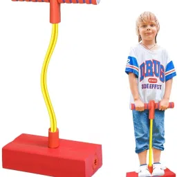 Pogo Jumper Fun and Safe Pogo Stick for Toddlers, Durable Foam Jumping Stick-48