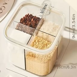 HOUSE OF QUIRK Beige & Black Regular Multi-Utility Organiser image 3